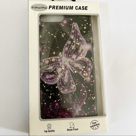 Butterfly Case For apple IPhone 8 Plus - Picture 2 of 2